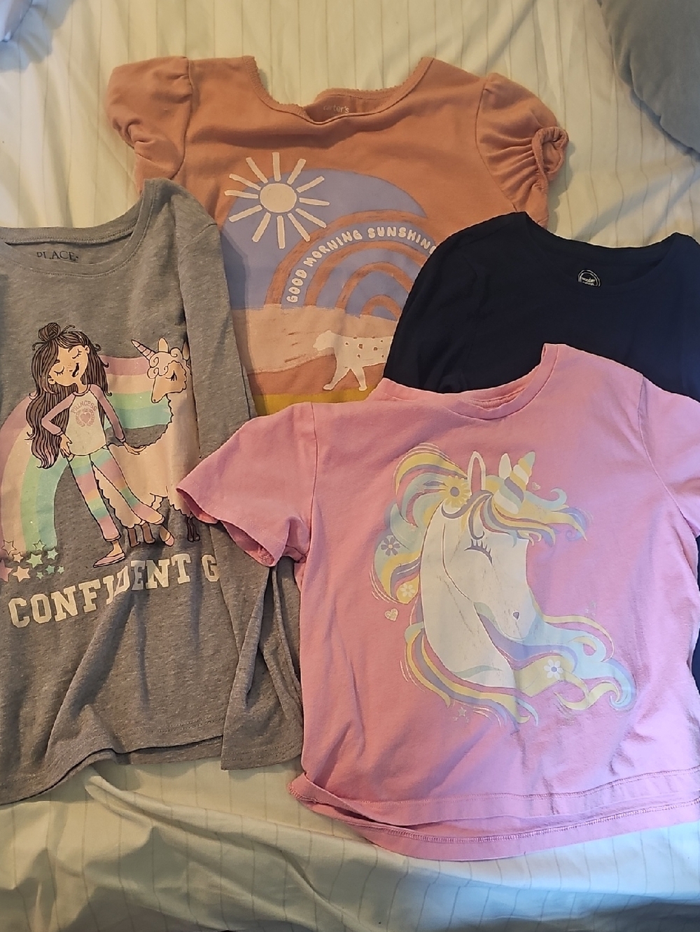 Four  Girls Size 7/8 Shirts